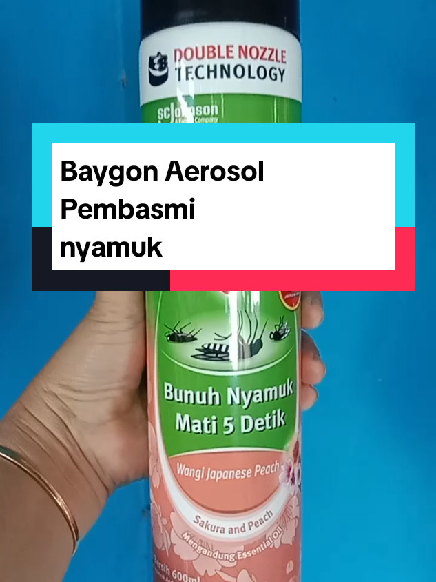 Baygon Aerosol Pembasmi  nyamuk dlm 5 detik #irtproduktif #baygon
