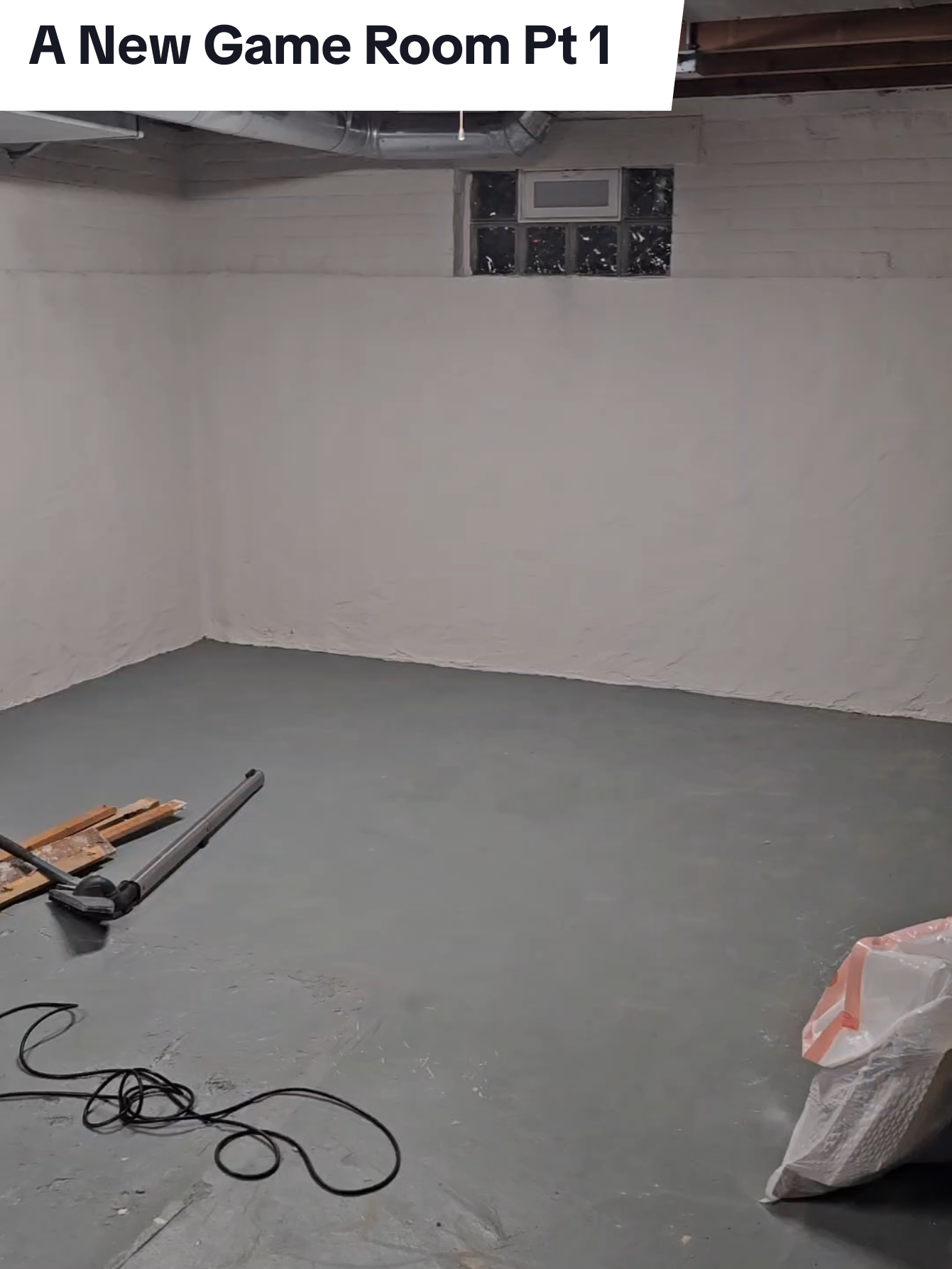 Building a new gameroom from scratch. We need to put up walls, electrical, drywall, paint, flooring, literally everything. It'll be slow and steady but I hope you guys tune in to watch this come to life.  #speedytech77 #gameroom #construction #anewgameroom 