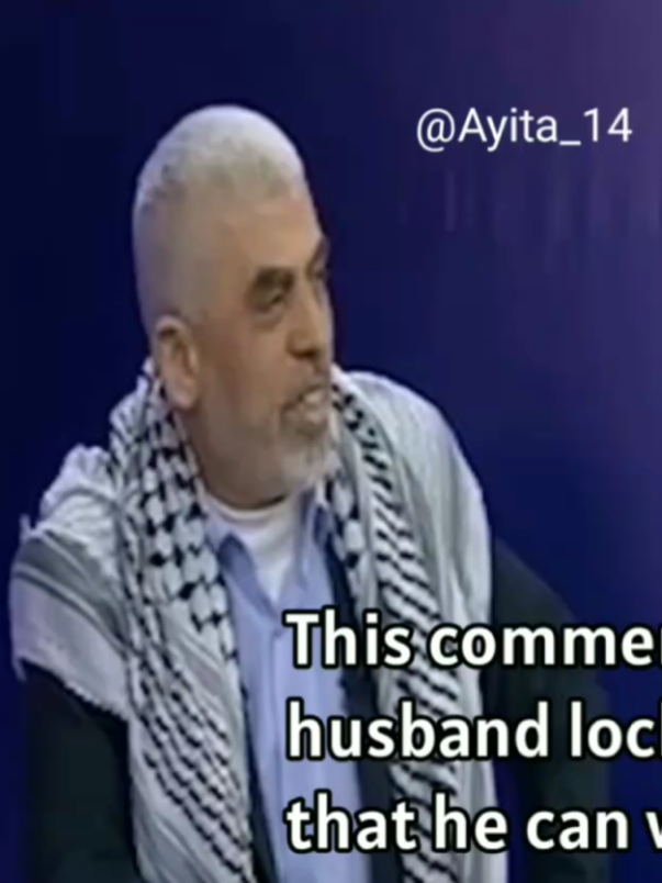 Martyr Yahya Sinwar (Abu Ibrahim) during a live broadcast interview several years ago conveyed the correct teachings of Islam about treating women well cr on the video  #yahyasinwar #sinwar #resistance #live #interview #muslim #islam #women #palestine #palestine🇵🇸 #fy #fyp #fypage 
