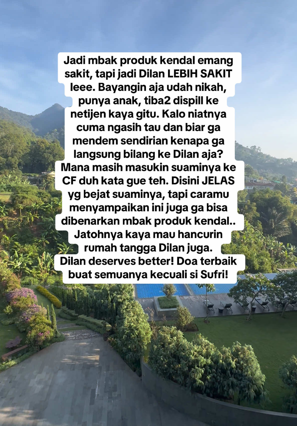 Jadiin pelajaran aja, kalo mantan udah nikah ya udah tutup buku. Lebih baik tutup semua akses komunikasi dan cari kebahagiaan masing2! 