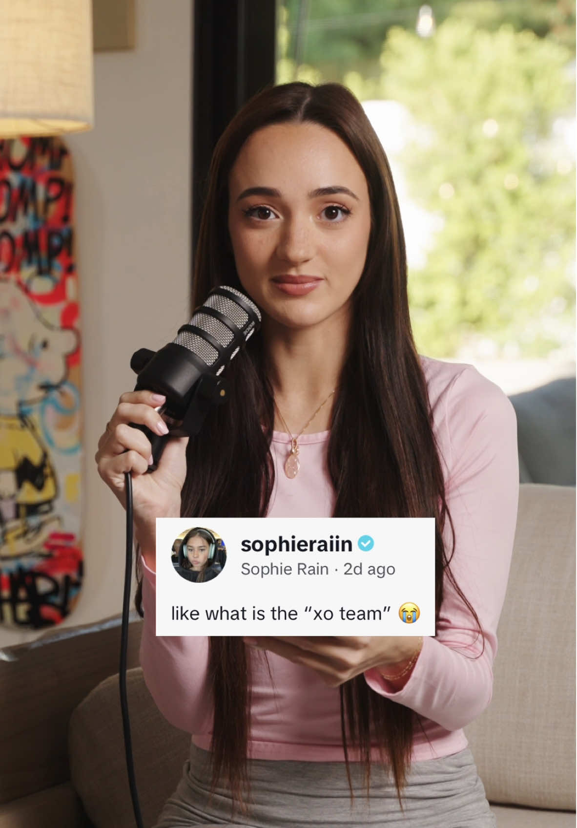 congrats sophie rain! you made it 🤩