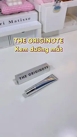Bà nào cú đêm hay thức khuya thì nhớ chăm bôi kem mắt nè #goccuamiuu #reviewlamdep #goclamdep #kemduongmat #kemmattheoriginote #theoriginote 