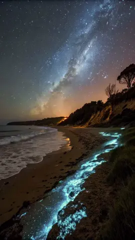 #moments #adventure #fondosdepantalla #wallpapers #livewallpaper #star #universo #galaxias🌌🌌 #beach #playa #cosmos #nature #naturaleza #bioluminescence 