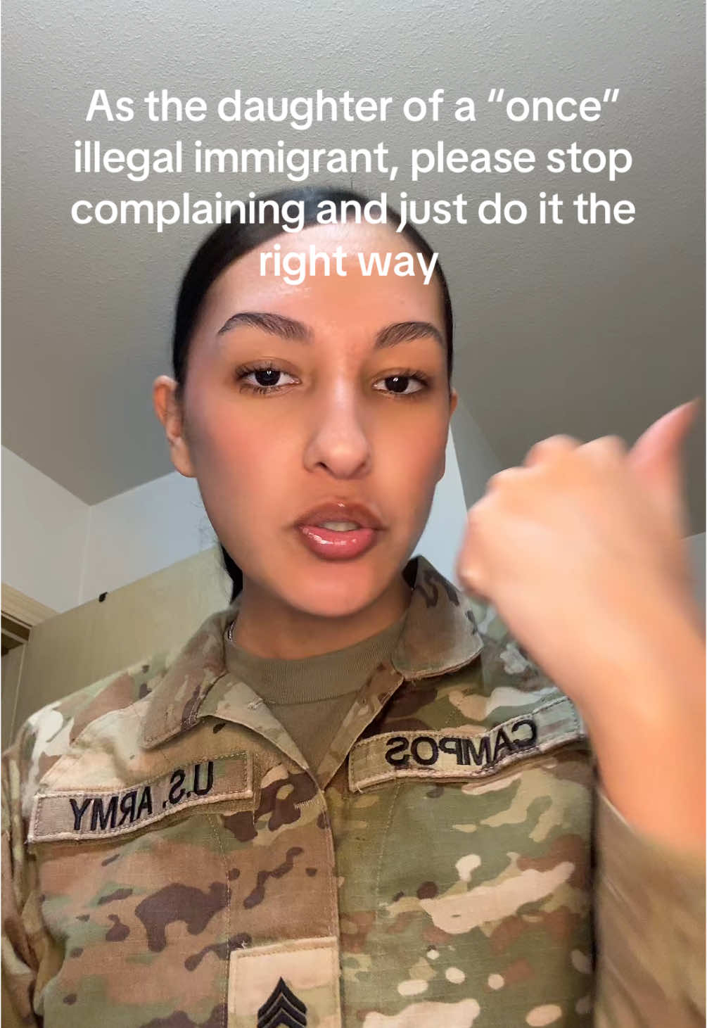 Just a thought. #fyp #military #mexican #usarmy #miltok #unitedstates 