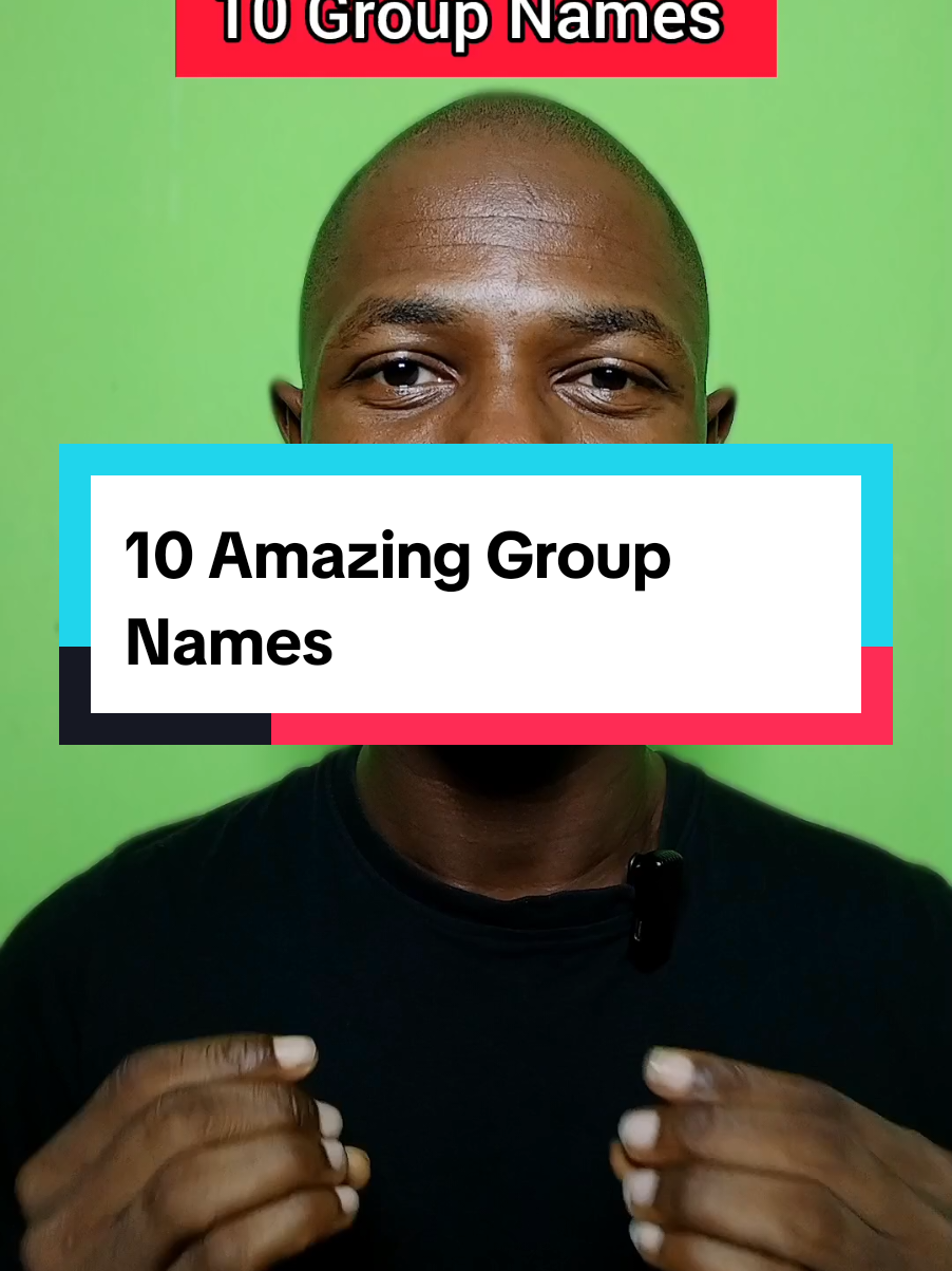 10 Amazing Group Names  #englishteacher #englishlanguage #learnenglishonline #englishvocabulary 