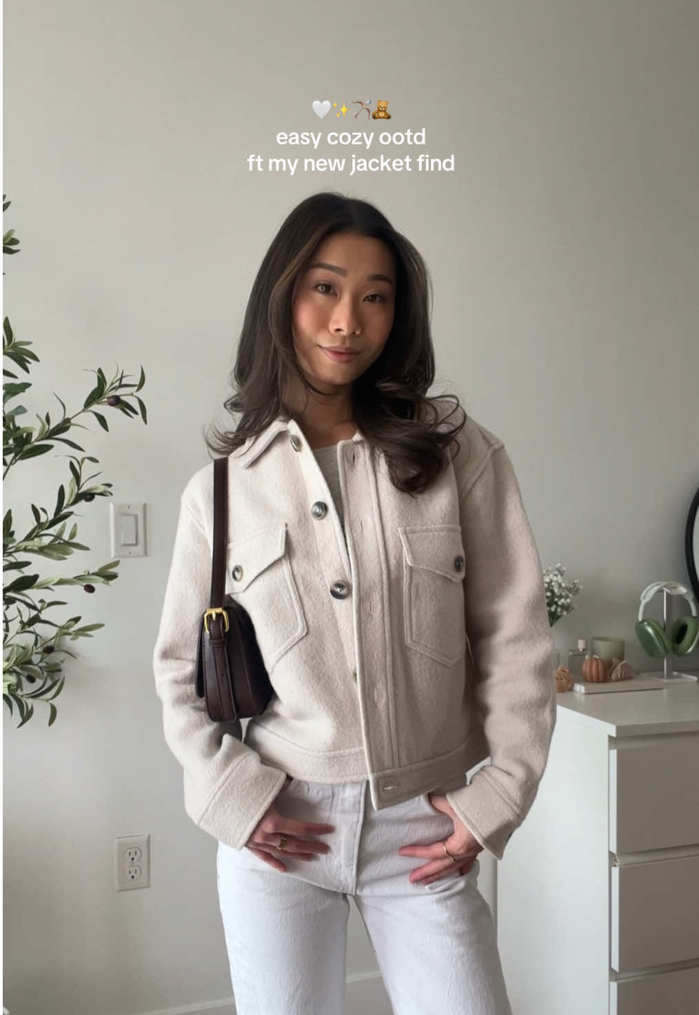 cozy fits all winter long 🧸  jacket from @onequince  code INFG-25LEANNEKDUONG10 #quincepartner #quince #easyoutfits #simpleoutfit #neutraloutfit #OOTD #winterootd #winteroutfitinspo #wintercoat #winterjacket Winter outfit, winter outfit Inspo, winter outfit women, coat for winter, quince discount code, coupon code