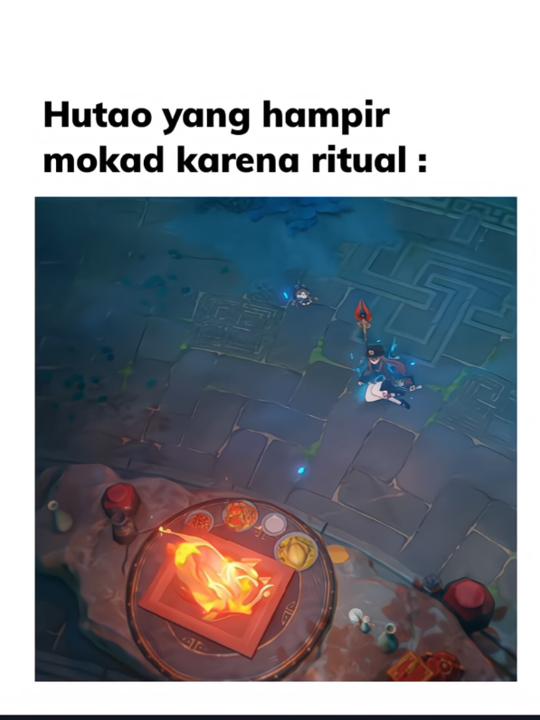 kalau posisi Hutao di tuker sama si hijau ketar ketir tuh morak🤭 #GenshinImpact #lanternritegenshin  source video zongli nge teh from :sleepy.primo