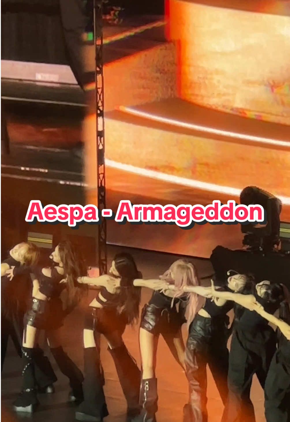 Aespa throwing it back #seattle #aespa #armageddon #synk_parallelline #시애틀 #에스파 