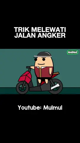 Cara lewaat jalan angker#animasi #mulmul