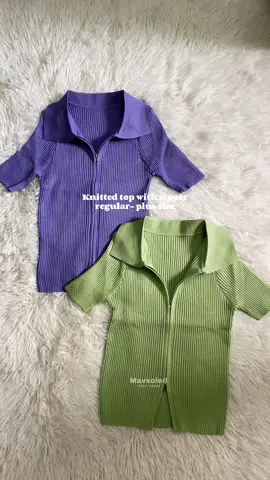 Regular up to plus size keri, stretchable fabric  #knittedtop #plussizefashion #poloblouse #OOTD #womensfashion #chicstyle #tfashion 