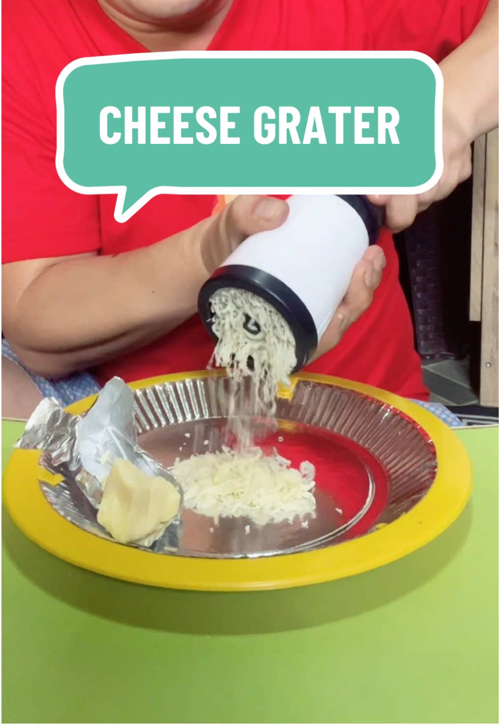 Cheese Grater! less hassle na ang pag gadgad ng keso 💯🥰 swak para sa handaan and party 🤙🏻 #cheesegrater #cheeselover #cheese #KitchenHacks #kitchentools #kitchenessentials #spaghetti #topping 