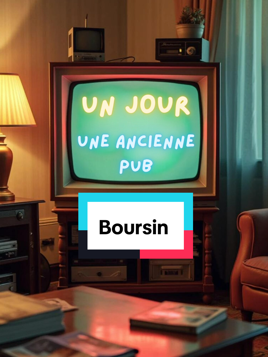 Un jour une ancienne pub  Boursin #souvenir #annees90 #boursin 