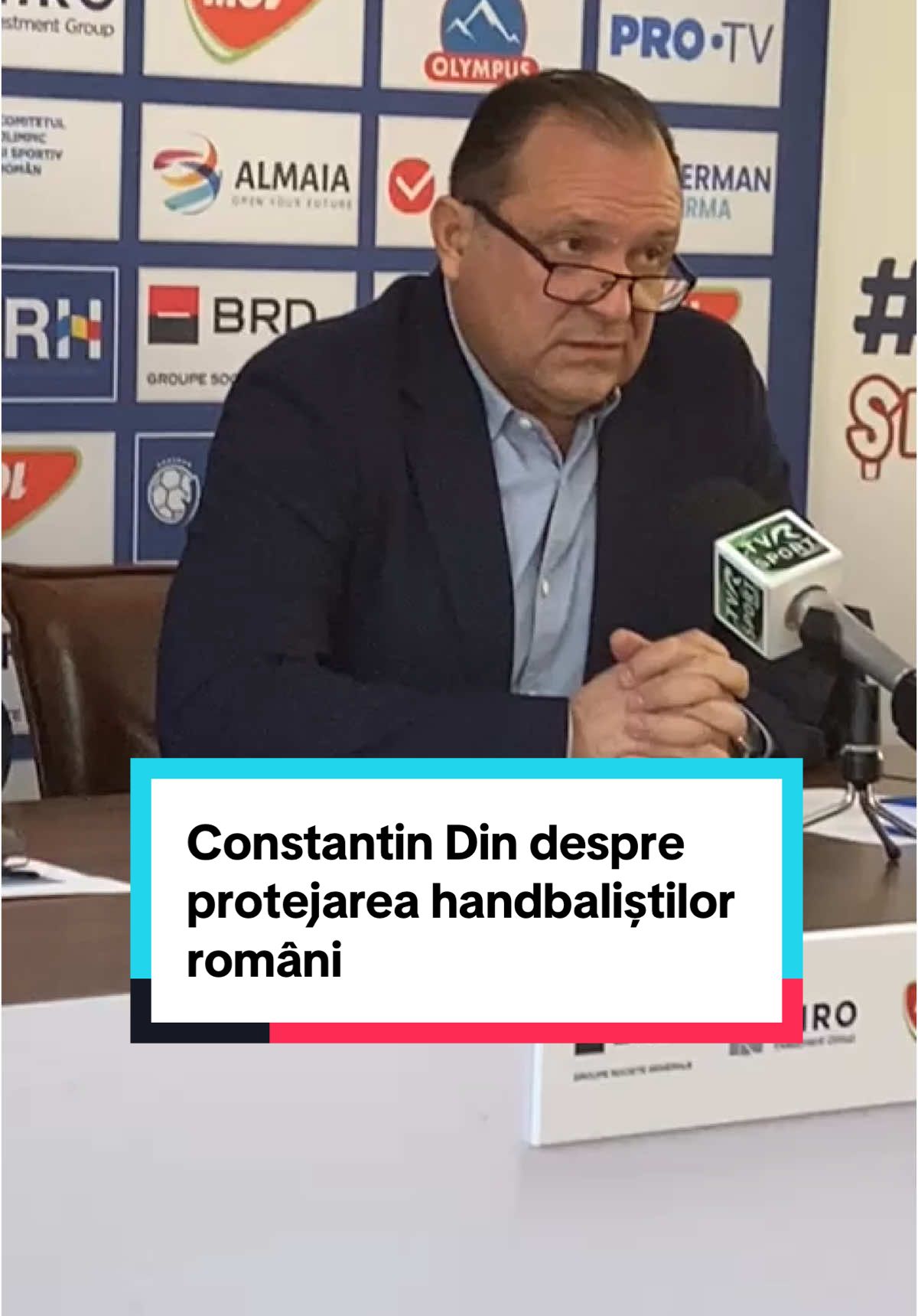 Constantin Din despre protejarea handbaliștilor români #constantindin #handbal #sport #prosport 