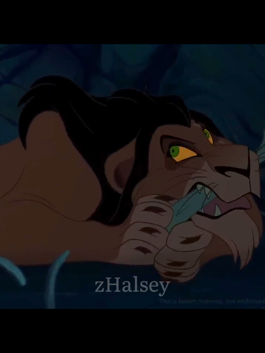 Scar 🖤 #lionking #scar #edits #fyp #edit #lion 