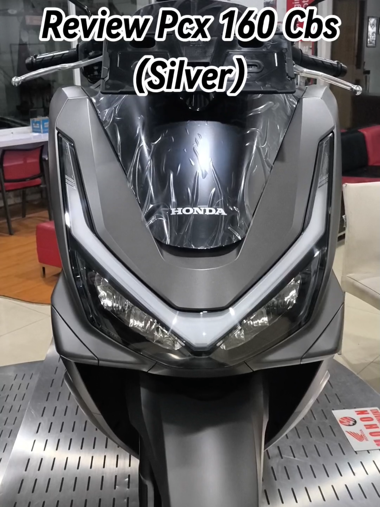 All New Pcx 160 CBS ( silver ) 🔥🔥 #fyp #fypシ゚  #honda #hondamotor #kreditcash_honda #dealerhonda #pcx160new #hondapcx #pcxindonesia #pcx2025