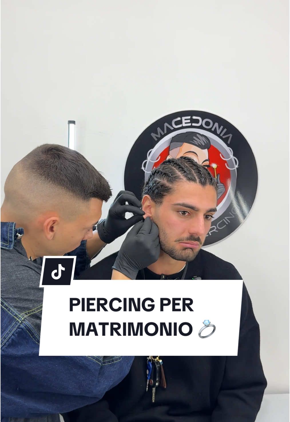 PIERCING PER MATRIMONIO 💍 - 🎥:@Kube Agency | Content Creation  #macedoniapiercing #piercinglovers #orecchini #matrimonio 