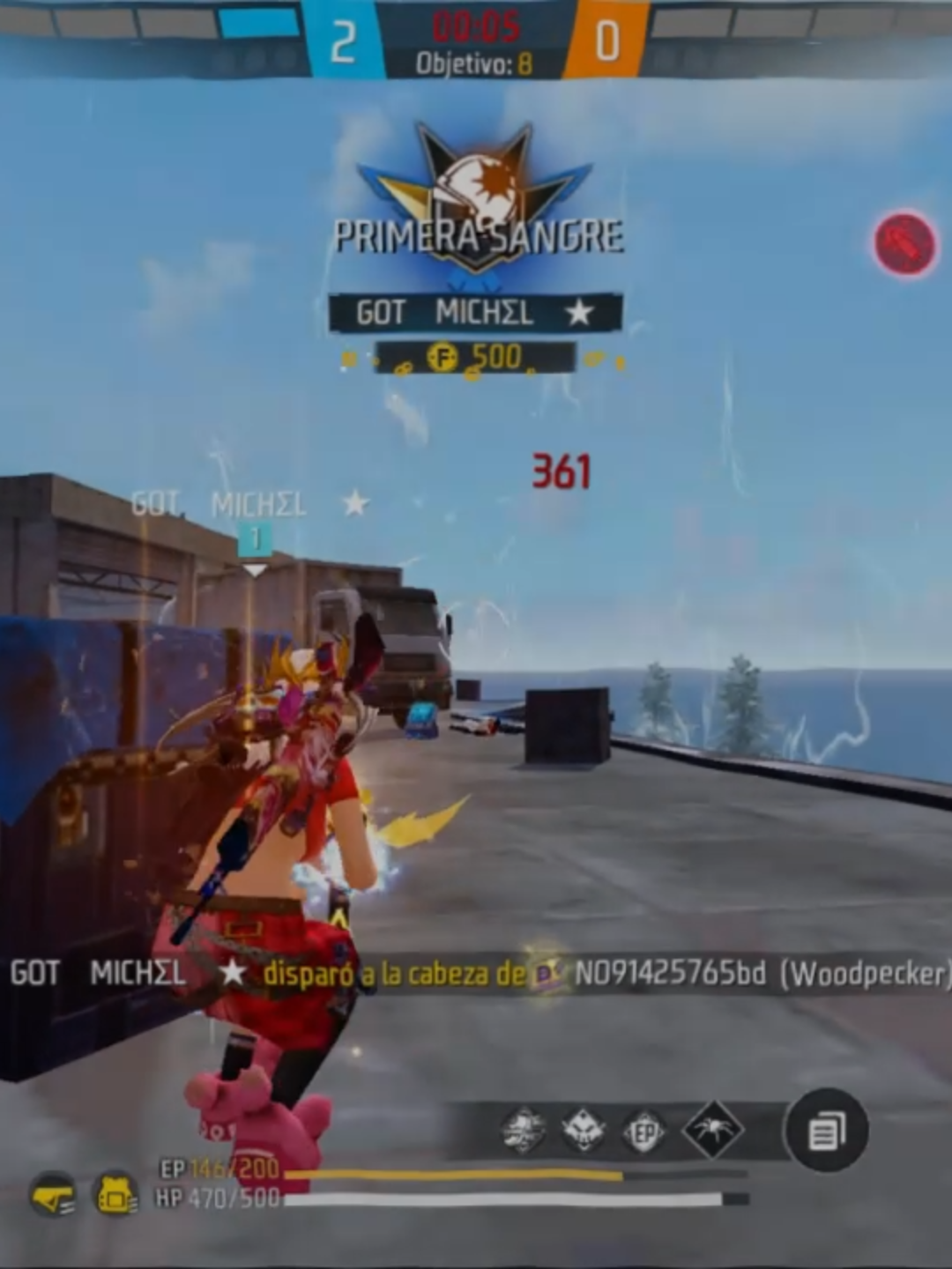 😱 pvp amistoso con un argentino 😱😈 #garenafreefire #gaming #freefire_lover #paratii #juegosmobiles