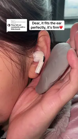 Replying to @sadies_animationsfanpage Dear, it fits the ear perfectly, it’s firm❤️ #invisable #sleeping #earbuds #headphones #spotlight #fyp #tiktokmademebuyit 