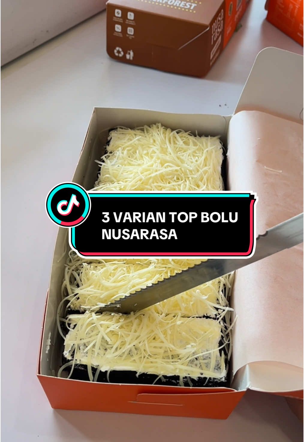 3 VARIAN TOP BOLU NUSARASA😍! #kulinerjakarta #bolunusarasa #explorejakarta 