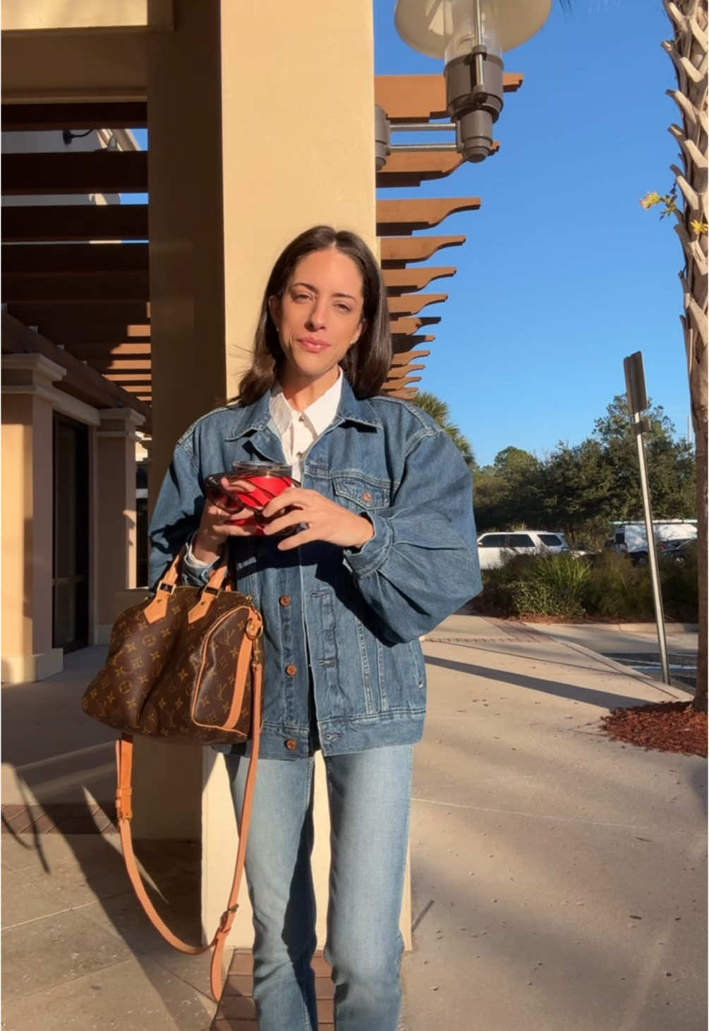 Gap denim 🤝 Me. The shoes were a little nod to Valentine’s Day coming up 💗 #gapdenim #gapjeans #petitejeans #morganstewartjeans #morganstewart 