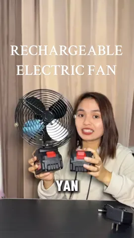 18 hours na gamit@n swak na swak pag madalas mag brownout sainyo! Dalawang battery magagamit mona ng 18hrs ang rechargeable mini electric fan #rechargeablefan #rechargeableminifan #electricfan #rechargeableelectricfan #minifan #portablefan 