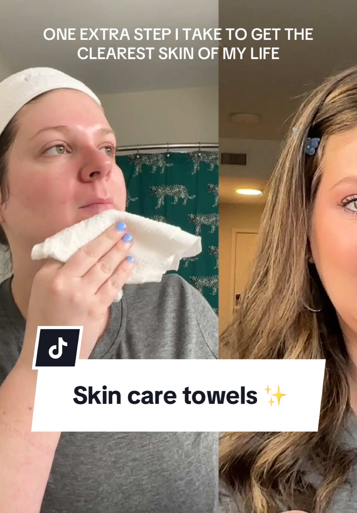 Clean towel = clean skin 🥰 #cleanskin #skincaretips #facetowel #cleanskinclub #skincareroutinetips #acnetips #clearskintips 