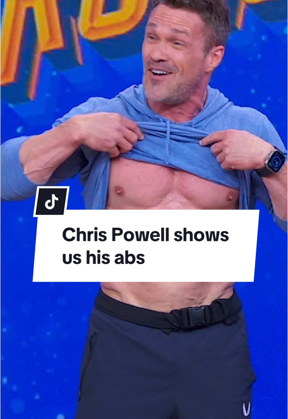 #RobinRoberts giving us all a gift this morning 🤣 #chrispowell #Fitness #fitnessmotivation 