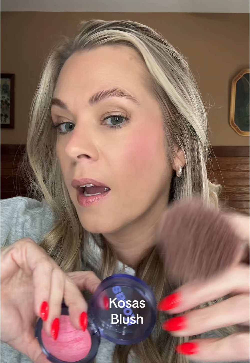 Loving this @Kosas baked blush! ✨ #kosas #kosascosmetics #kosasblush #blush #bakedblush #blushreview #blushtrend #blushes #makeup #makeuphacks #ttsbeautybesties #tiktokmademebuyit 