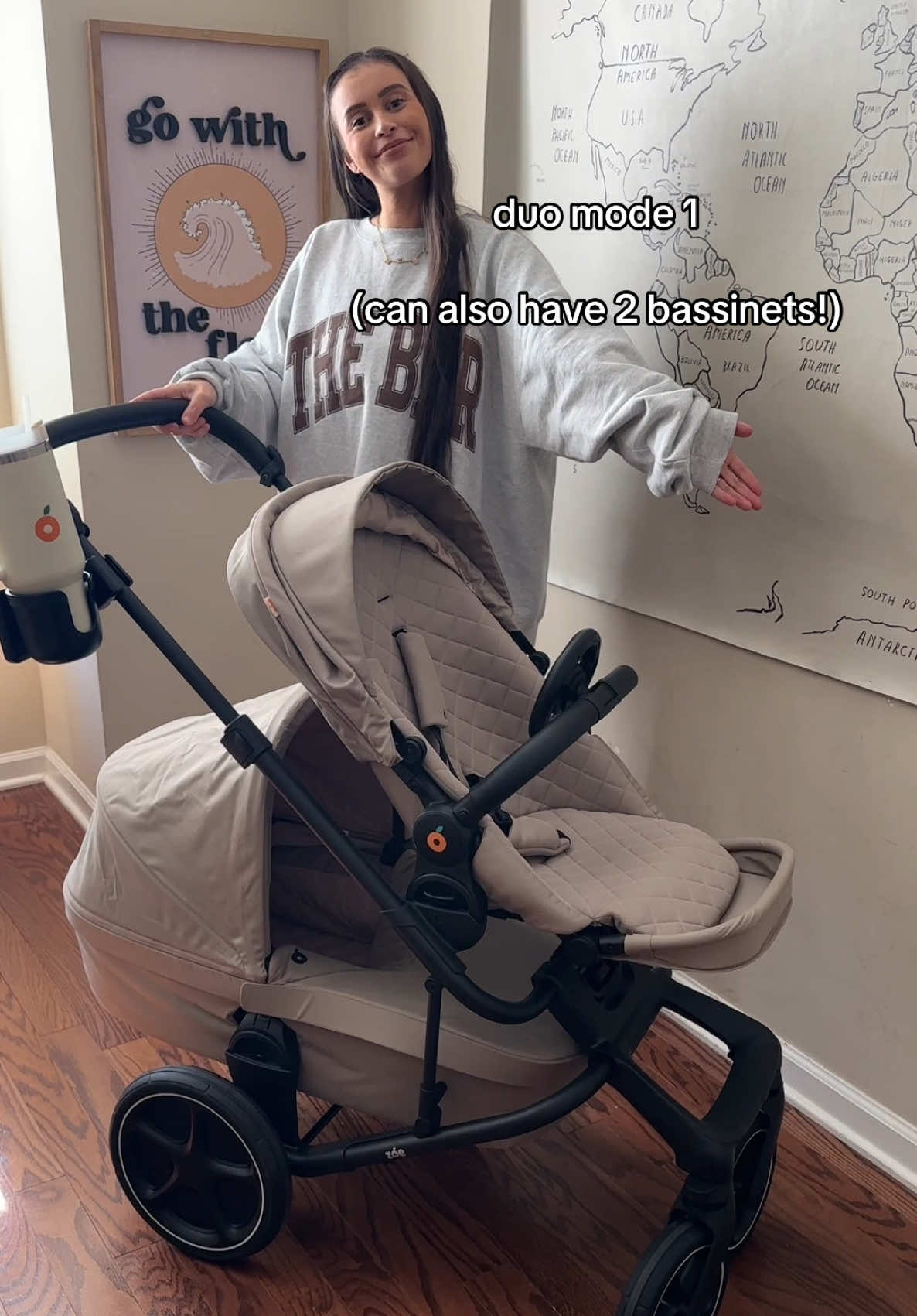 this new @Zoe stroller launches TOMORROW!!!i could not be more obsessed with it, leaving a 🔗 in the comments that saves $15 on any of their strollers! #zoefam #zoebaby #zoestroller #zoejourney #strollers #babymusthaves #enjoythejourney 