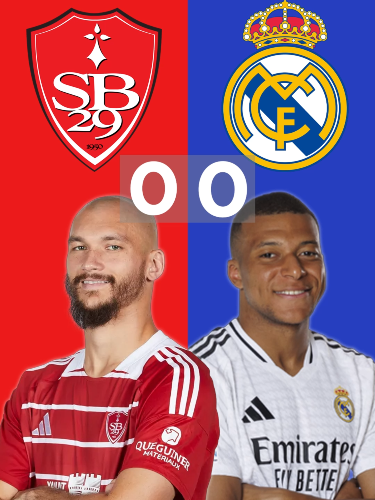 BREST 🆚 REAL MADRID : Quel est votre pronostic ? 👀🔥 #football #soccer #ucl #ldc #championsleague #uefachampionsleague #liguedeschampions #brest #realmadrid #sport #sports