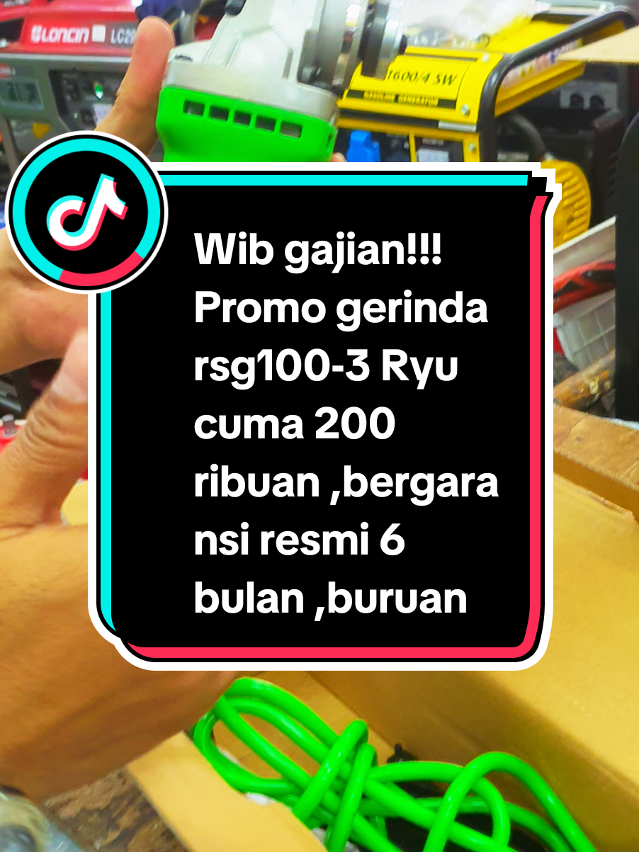 WIB GAJIAN !!!! PROMO MESIN GERINDA 4