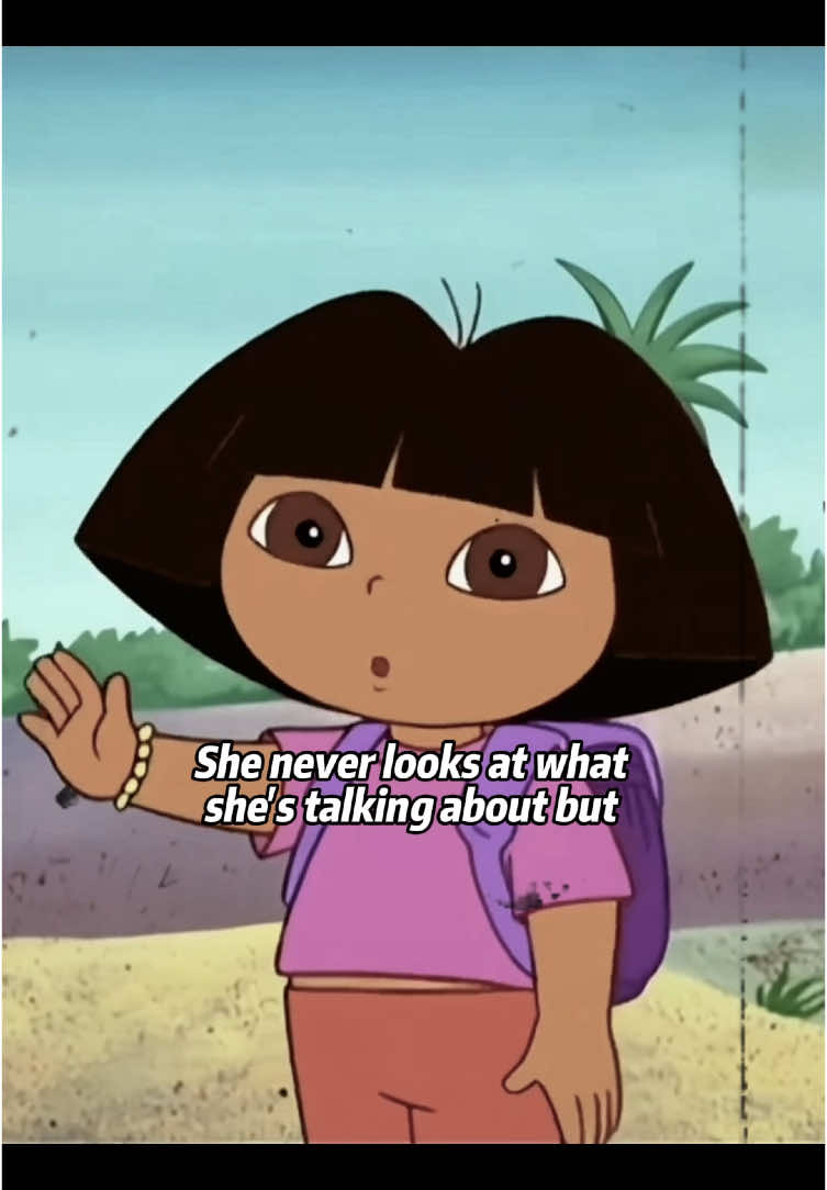 Something about Dora The Explorer.#DidYouKnow #moviefacts #fypage #viralvideo #doratheexplorer #dora #usa🇺🇸 #usa_tiktok #conspiracytheory #foryourpage 