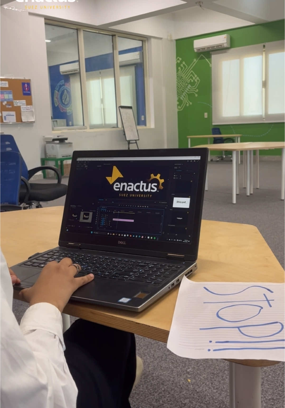 It’s only our start💛⚡️ #enactus #enactus_suez 