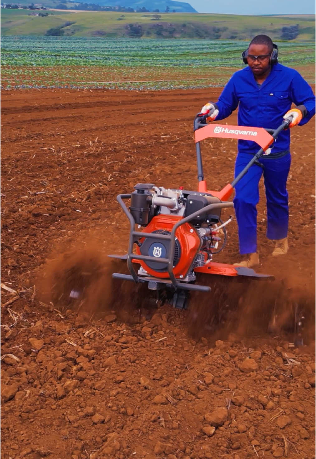 Dig deeper, work smarter, and gear up for planting season! 🟢 The Husqvarna TF 545DE Tiller makes soil prep effortless with its powerful performance and user-friendly design. - Electric Start Diesel Engine - 135cm Working Width - Direct clutch, 2 forward speeds, 1 reverse Perfect for smaller plots of land and a truly versatile machine. Attachments such as a plough, potato harvesting plough and sprayer can also be used. Click the link in our bio or contact Husqvarna to get your hands on one of these machines. 🌾 #husqvarnasa #husqvarna #agriculture #farmlife #farmtok #agriculturetiktok #farmers #farmer 