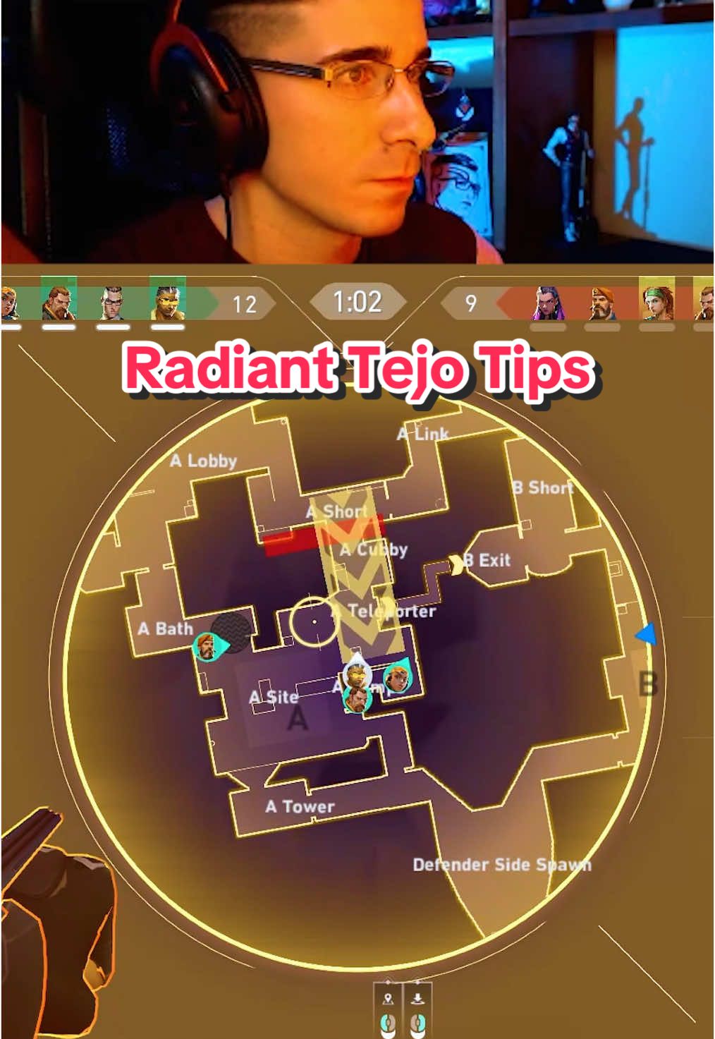 Las MEJORES JUGADAS de TEJO en BIND 🏆 Horcus Radiant Tips #Valorant #valorantclips #valoranttips #GamingEnTikTok #horcus He sido TOP 1 Radiant del mundo varias veces y te voy a enseñar como mejorar en Valorant 2025. Guías, consejos y trucos, pro tips and tricks, las rutinas (aim, subir de rangos, códigos miras jugadores, sensibilidad, tener más fps, records mundiales, los mejores momentos épicos, memes, lineups, setups, nuevos agentes, mapas, vct emea, premier, trendings virales para ti, reaccionando, streamers) Directos en vivo diarios! (Español,latino,latam/English) How to improve. All the best guides, tutorials, settings (like gamesense, mental, ranking up, highlights, riot games champions world players crosshairs codes, funny moments, edits, vs, gaming montages, wtf clips, good plays, shorts, reaction, new agents skills or skins packs, maps, follow esports growing) are in my socials. Live Streamings daily! I will do anything for you❤️