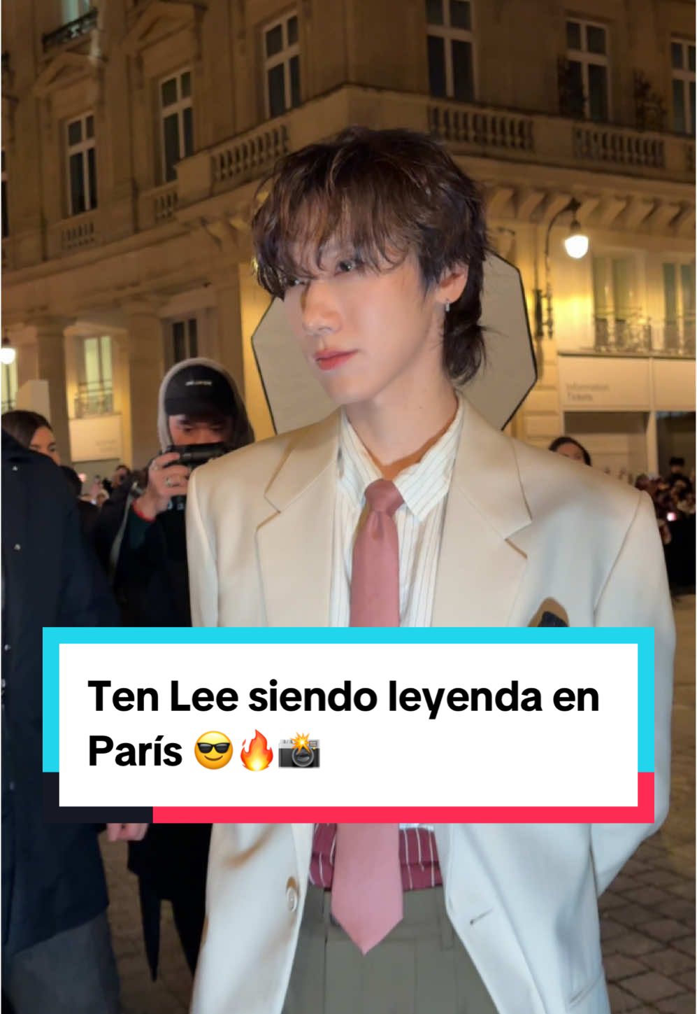 Ten Lee siendo leyenda en el desfile de @SAINT LAURENT en París 😎🔥📸 #tenlee #tenlee_1001 #tenlee💜 #tenleeedit #pfw #paris 