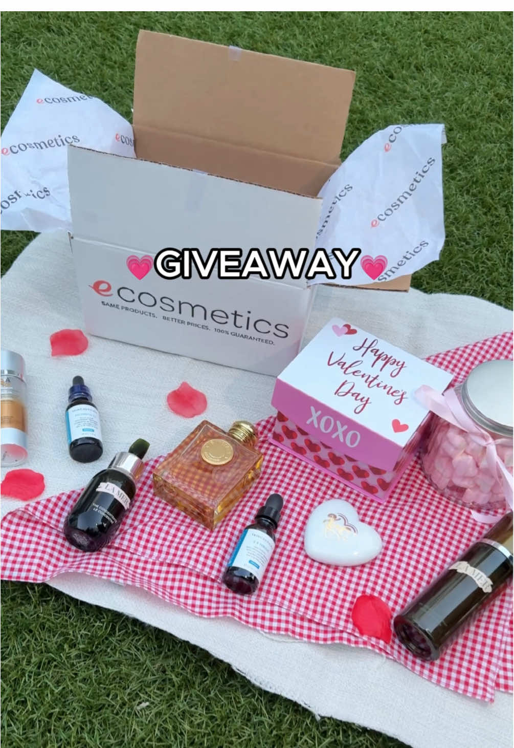 💕Valentine’s Day Giveaway💕 Treat yourself(or someone special) this Valentine’s Day! Enter to win a $100 eCosmetics gift card and indulge in beauty and self-care. How to enter: 1️⃣Follow us on TikTok and like this post 2️⃣Like our last 3 posts 3️⃣Tag your friends in the comments, one tag=one entry, unlimited entries! 🫶🏻 You must follow all the rules mentioned above, be 18 years or older, and a U.S. resident to enter. This promotion isn’t sponsored, administered, or associated with TikTok. One winner will be randomly selected and announced on February 11 2025 in the comment section, and will be contacted through DM from our official account only. #giveaway #beautygiveaway #valentinesdaygift #valentinesdaygiveaway #makeup #skincare #fragrance 