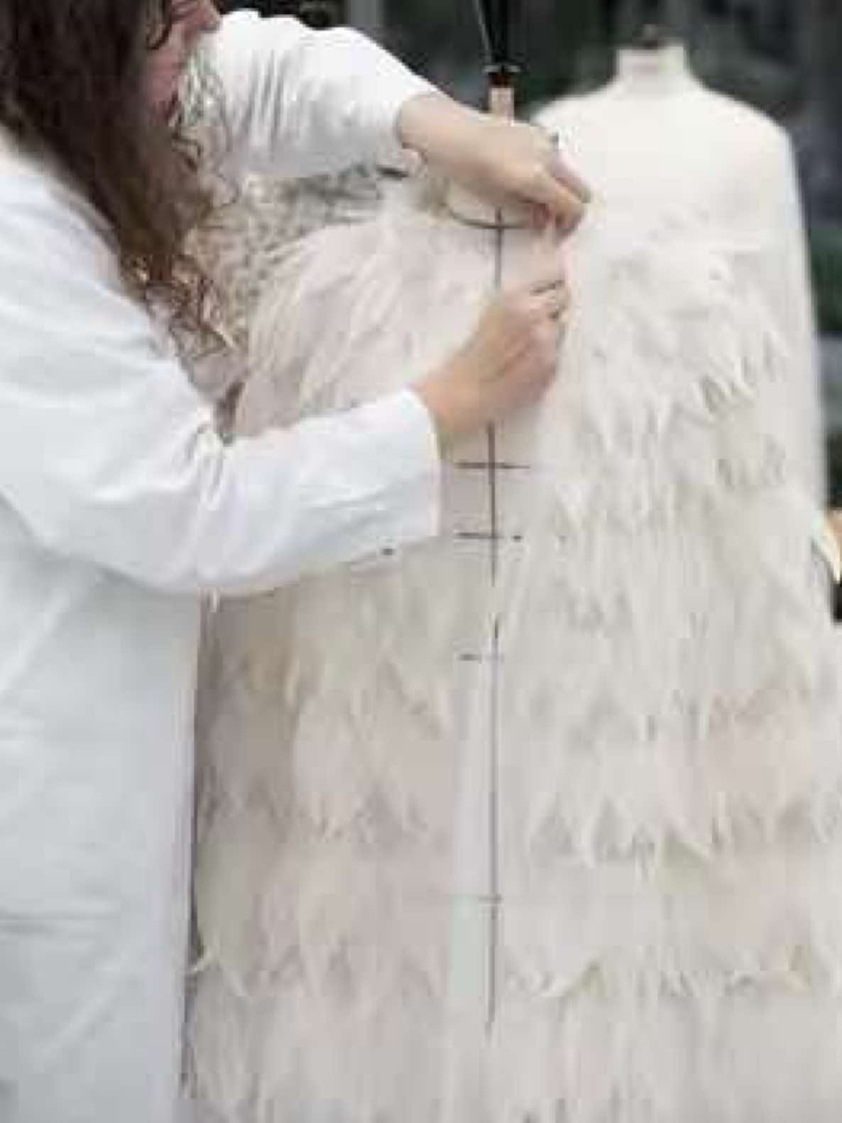 Who needs feathers when you can have fabric?! #DiorCouture #TikTokFashion