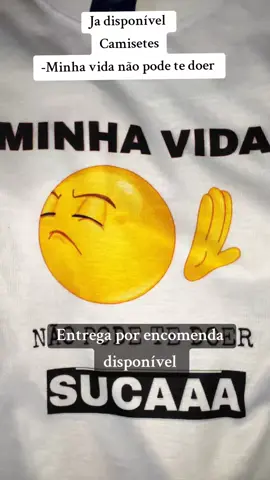 Já disponível camisetes  - Minha vida não pode te doer  Contacto: No privado  #novamusica 
