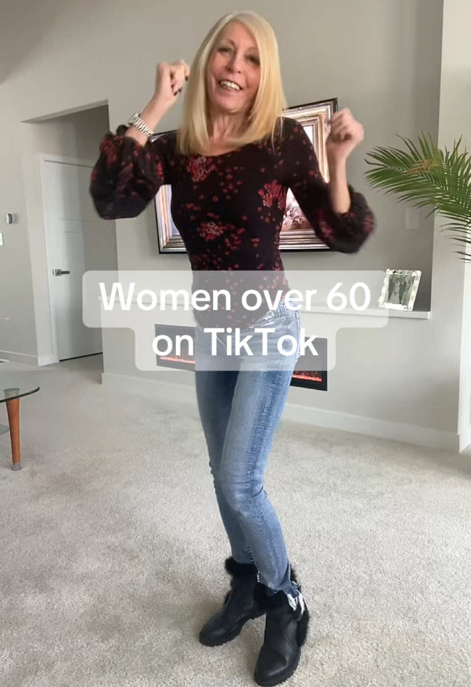 Hey dance like no one is watching! Not even my grandson!😂#yolo#WomenOfTikTok#youonlyliveoncemakeitcount 