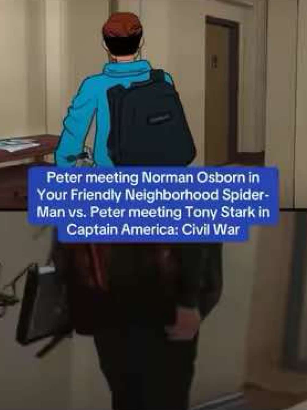 What if Norman Osborn was Peter’s mentor instead of Tony Stark? #marvel #mcu #spiderman