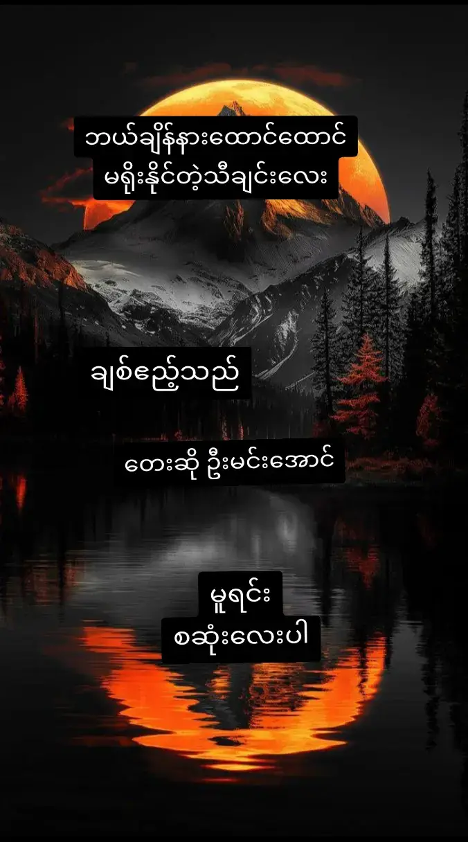 #သီချင်းလေးကြိုက်လို့ပါ #fypシ゚viral🖤 #foryoupage  #tiktokmyanmar🇲🇲  #မြန်မာသံစဥ်များကိုချစ်မြတ်နိုးသူ 