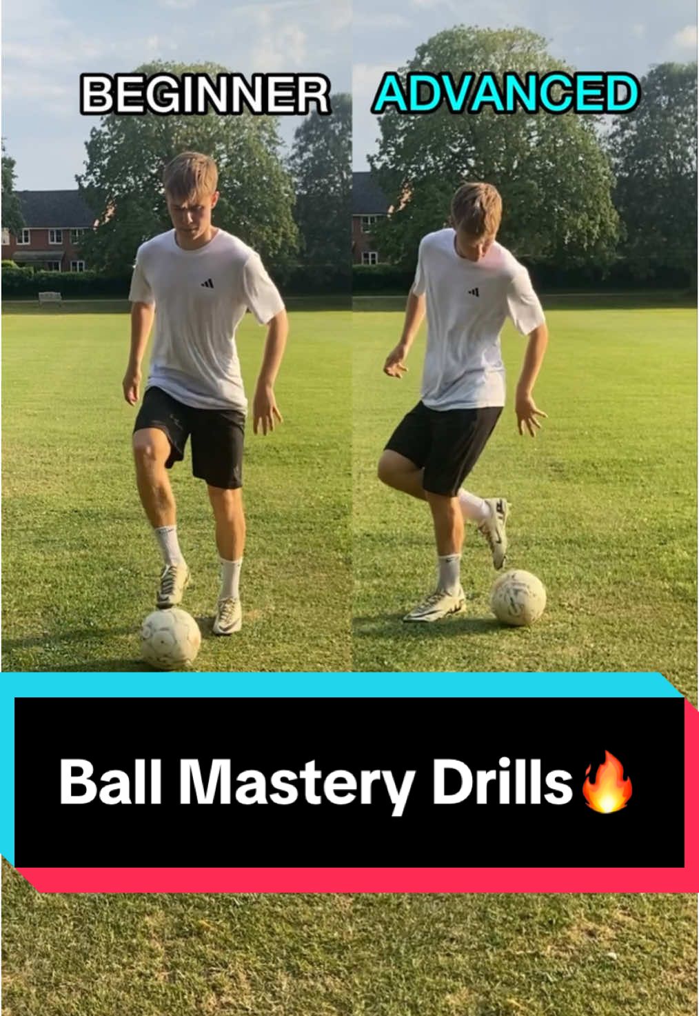 Which level can you do??🔥 #footballtraining #soccertraining #footballdrills #soccerdrills #ballmastery #ballcontrol 