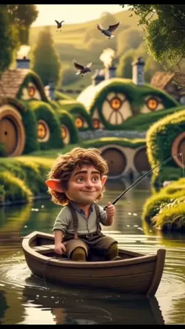 #nature #animation #ainature  Hobbits happy day 