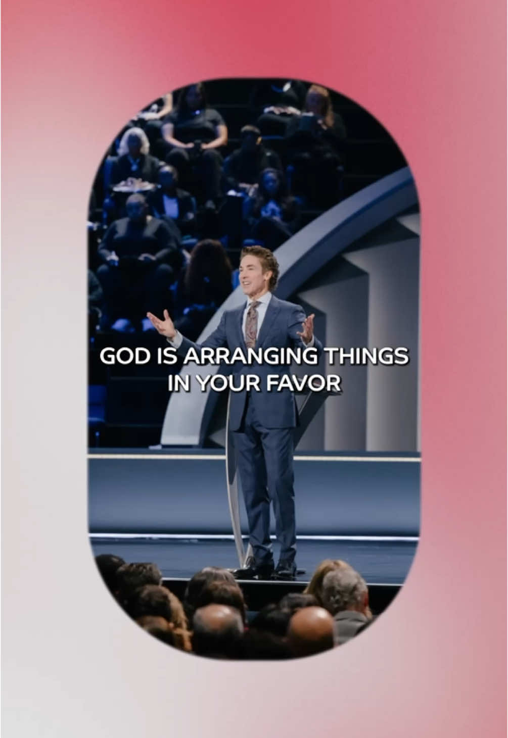 Every day that you do the right thing—you give your best at work, you’re good to your family, you keep God first place—you are passing the test. You’re showing God that He can trust you with more.