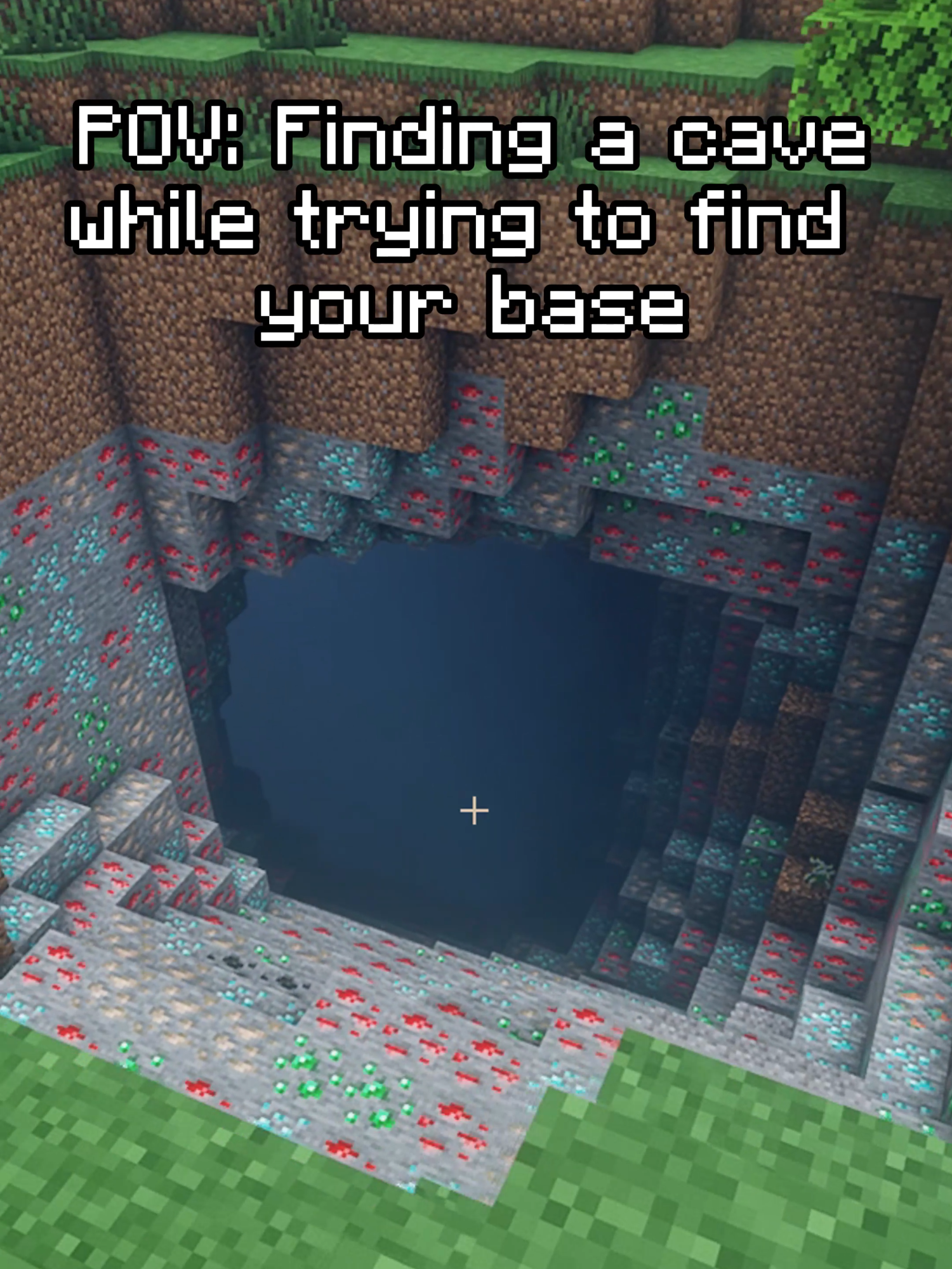 we must stay focused brothers. #Minecraft #pov #funny #relatable #lost