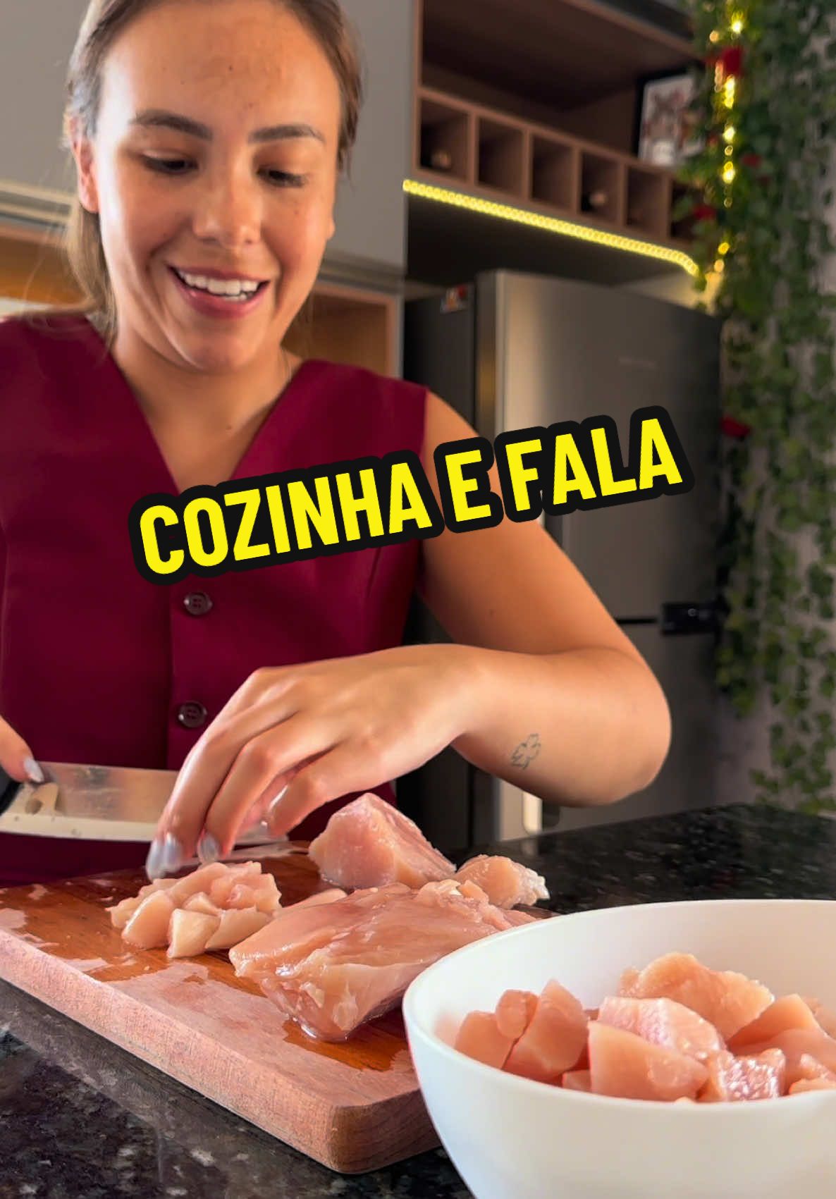 Cozinha e fala 🤣❤️ Gostam de videos assim com menos cortes?! HOJE VAI TER STROGONOFF 