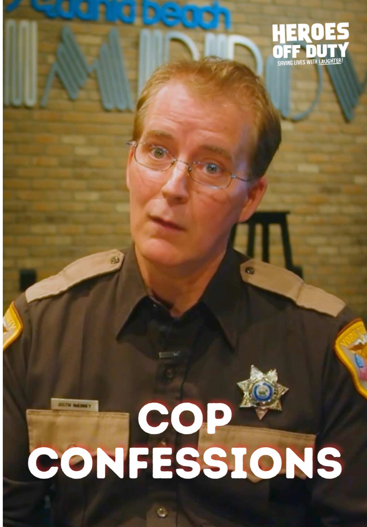 What’s your cop confession? 🚓💭 🚨 Keep laughing with our first responders and follow @heroesoffduty #copconfessions #copstories #coplife #copsontiktok 