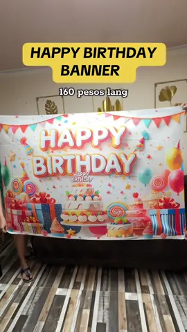 Kung gusto mong mabilisang backdrop at wala ka ng time para mag ayos ang perfect ‘to🎉🎂🥳#happybirthdaybanner #backdropbanner #happybirthdaydesign #happybirthdaybackdrop 