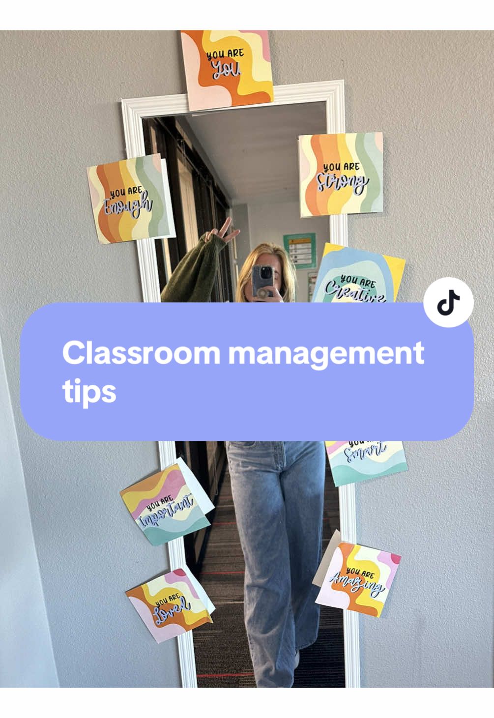 The BEST teacher tip! This creator no longer has TT otherwise I would tag them!  #classroommanagement #teachertips #tipsforteachers #secondaryteacher 